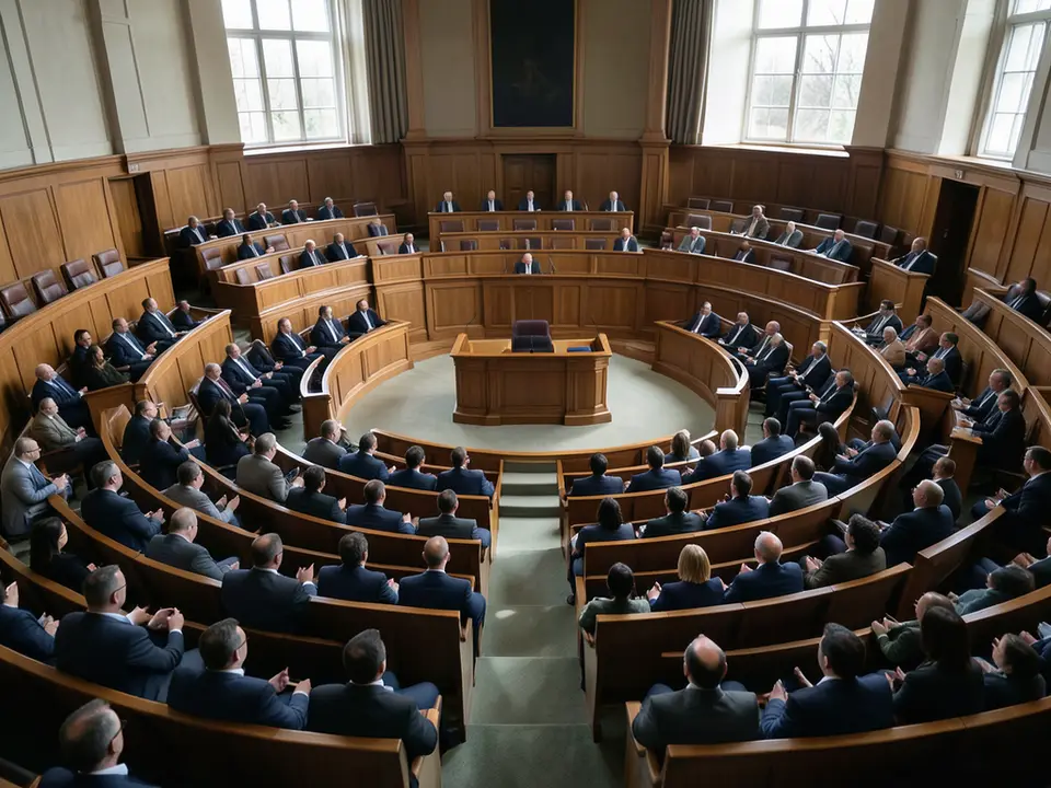AI-generated editorial illustration for source event: Japan's Imperial Law Opens the Family but Not the Throne, Raising a Question About Just Leadership; not a documentary photograph