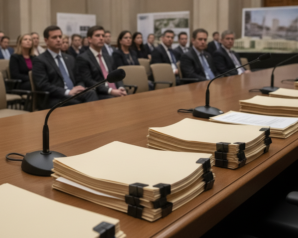 Contextual editorial image for source event: Survey work begins for contested Trump Triumphal Arch project in Washington - AP News