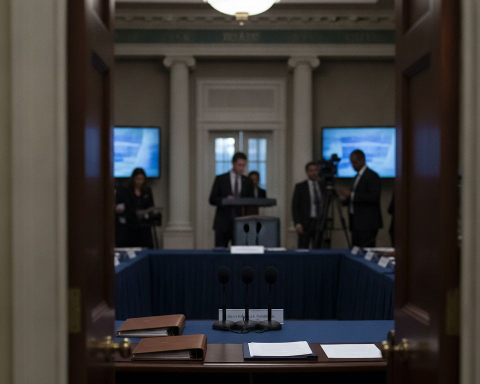 Tim Cook's Presence Gives Trade Delegation the Cadence Serious Rooms Require