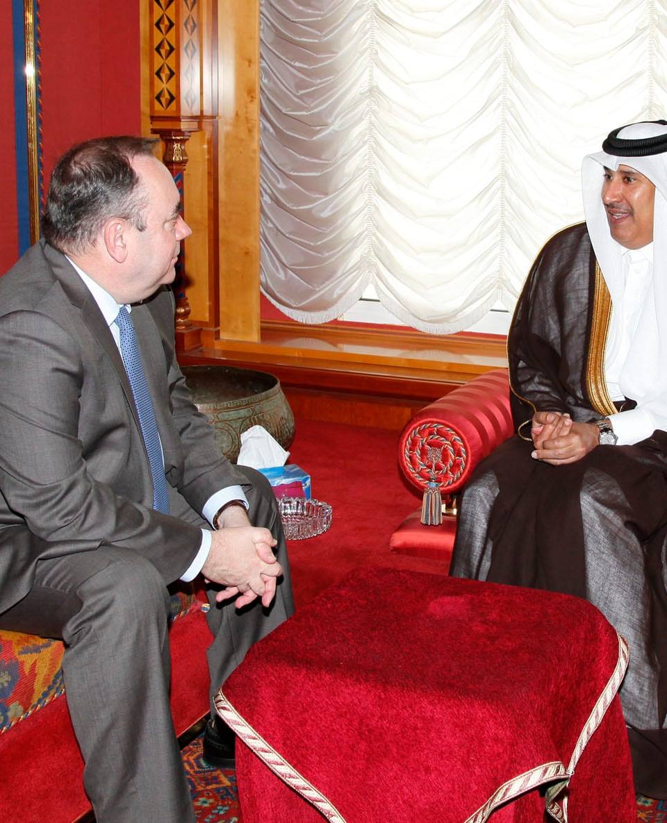 Contextual editorial image for source event: Former Emir of Qatar Sheikh Hamad bin Khalifa Al Thani dies: Reactions