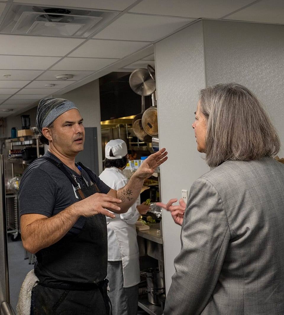 Contextual editorial image for source event: Apache chef Nephi Craig says cooking Native food saved his life