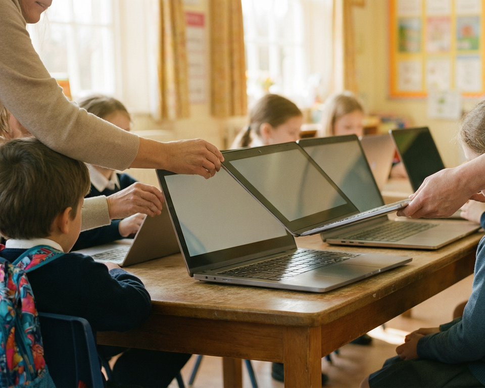 Contextual editorial image for source event: Wiltshire tech company backs laptop donation for school children - Swindon 24