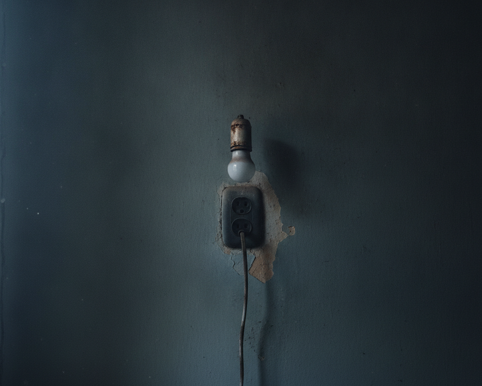AI-generated editorial illustration for source event: Cuba loses power across nation for third time this year; not a documentary photograph