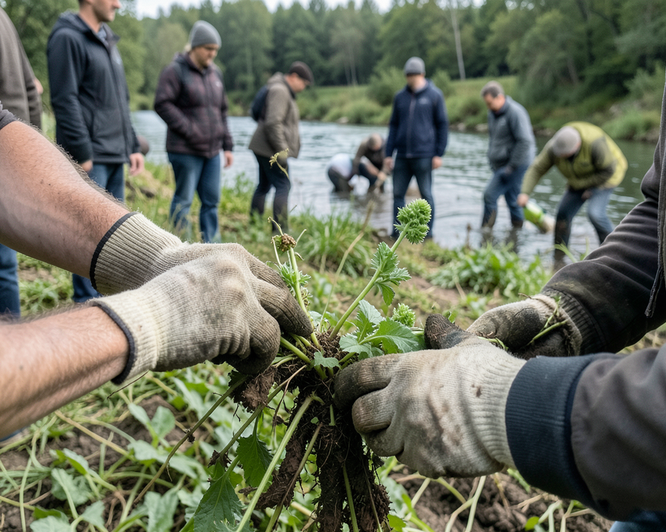 UK Volunteers and Asylum Seekers Restore Riverbanks—and Practice Belonging